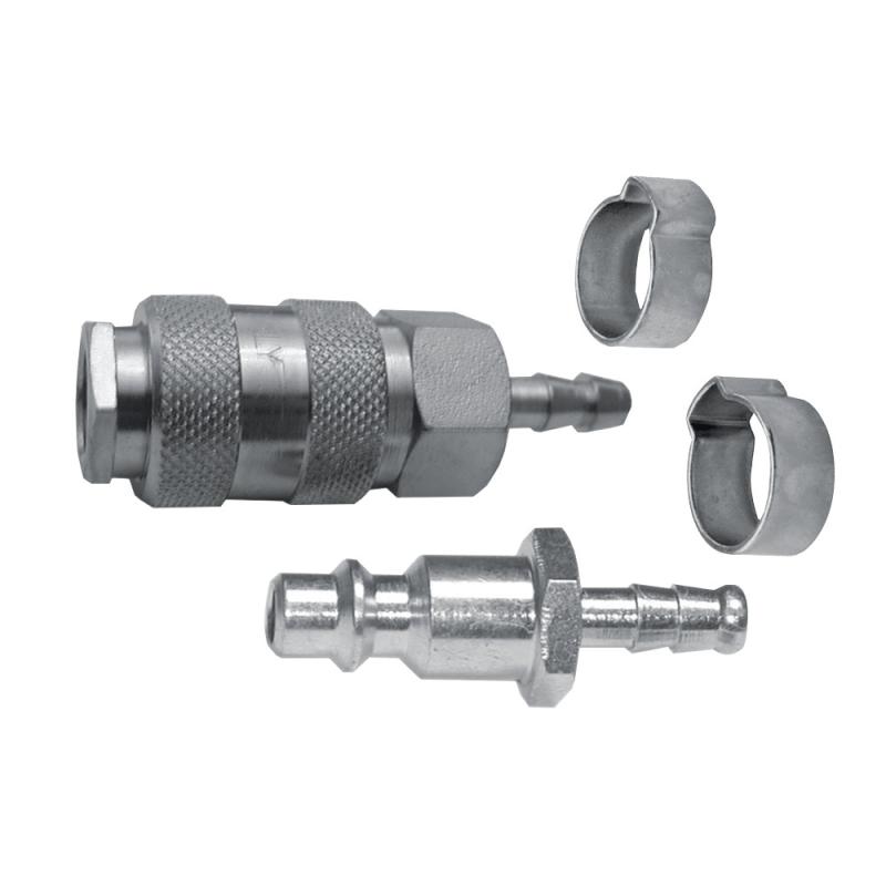 Snabbkopplingskit Hona/Hane 6x11mm, Comaria