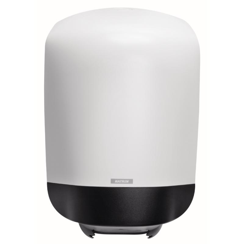 Plastdispenser Til Tørreruller M, Hvid, KATRIN 82216