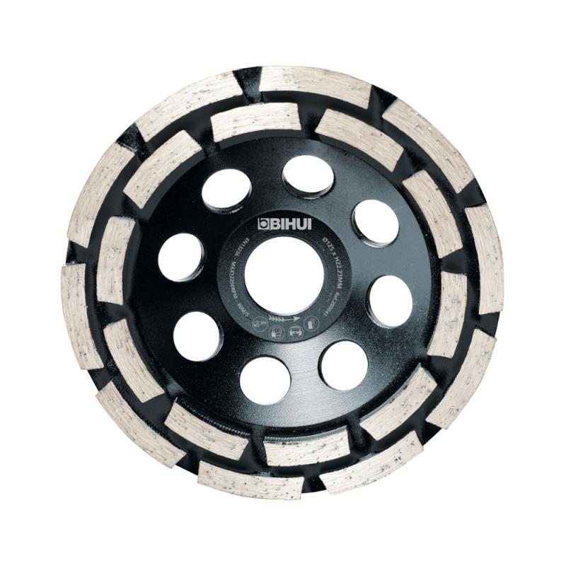 Diamantslipskål Dual, 125mm, Bihui
