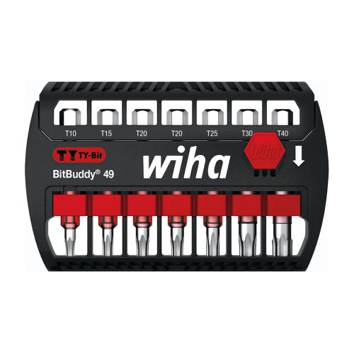 Bit Set Bitbuddy TY-Bits T10-T40 49mm Wiha