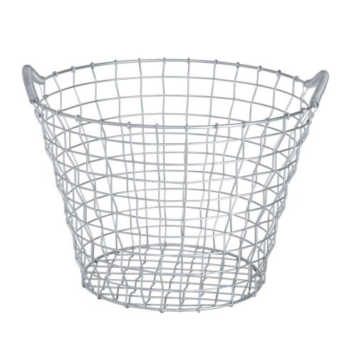 Trådkorg, Zink, 35L, 6st, Nyby