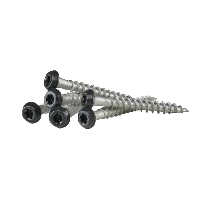 Ankerskrue C4, 4,8x40mm, Sort, 100stk, Fast 285397