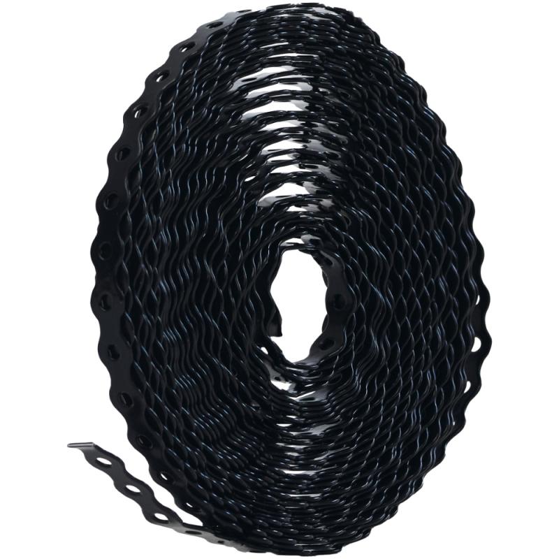 Profilband FBP, 12x0,8mm, 10m, Svart, Fast 833535