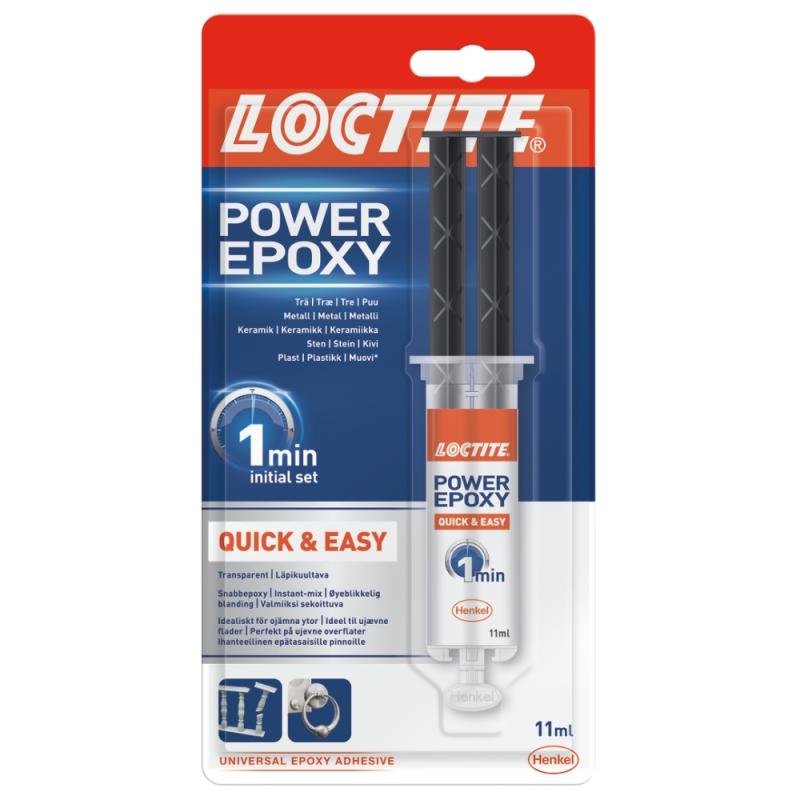 Epoxylim 1-Min Power Epoxy Quick & Easy 11ml Loctite