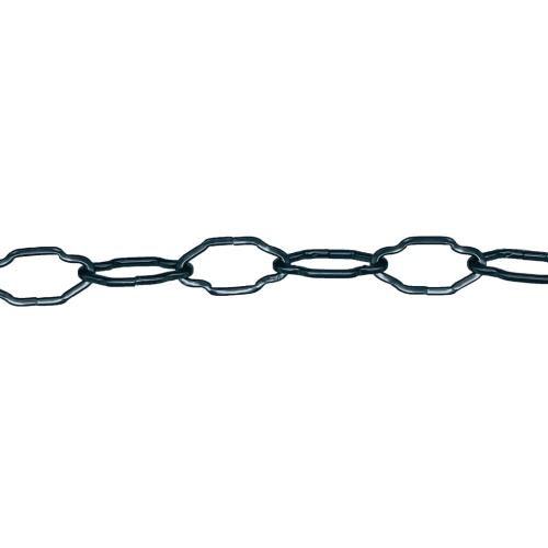 Dekorativ Kæde 3m Polygon Sort Carlmarks