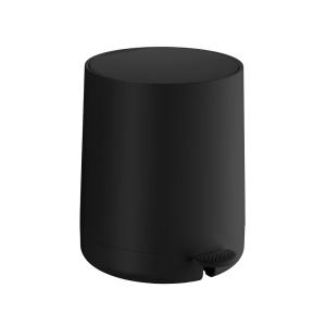 Pedalspand Rund 4 Liter Mat Sort Beslagsboden BB574