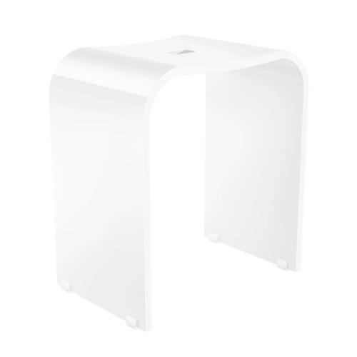 Badeværelsesskammel Living Hvid Smedbo FX407