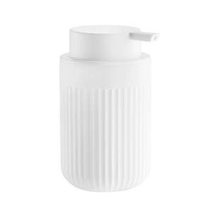 Soap Dispenser Grooved Matte White Beslagsboden BX561