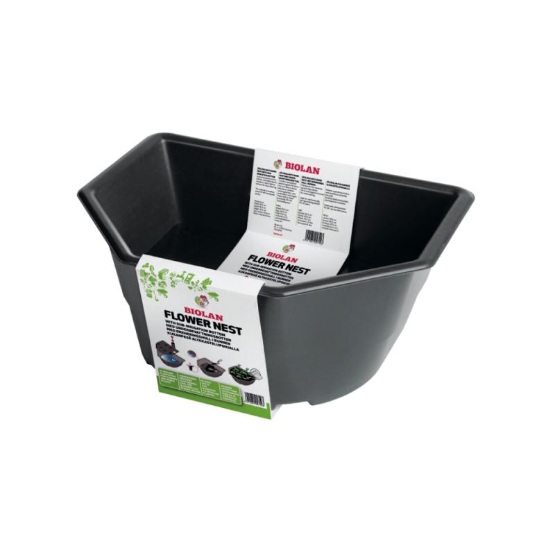 Plantetrug Blomsterrede Underseng, 16L, Biolan