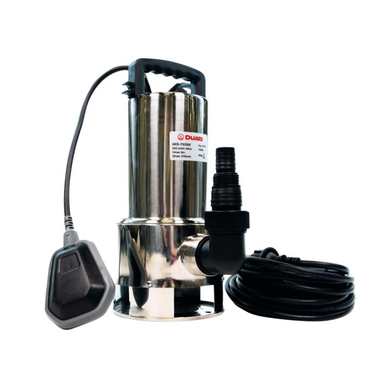 Dränkbar Pump, Rostfri, 750W, Duab 4000087147