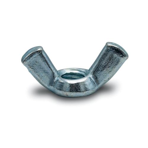 Vingemøtrik Amerikansk Model M4 Galvaniseret 100stk Fast 277552