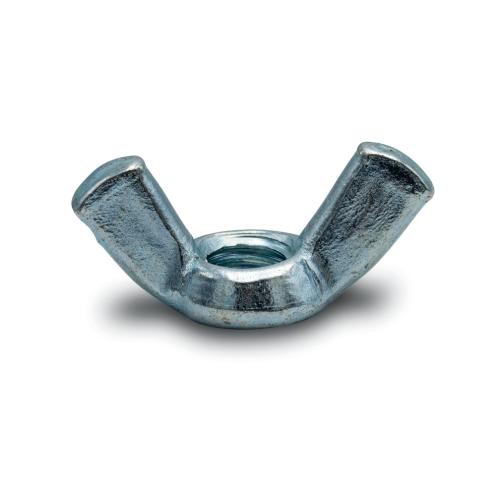 Vingemøtrik Amerikansk Model M5 Galvaniseret 100stk Fast 277554