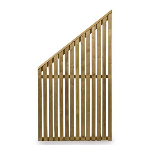 Screen Vertical 3 Left 81.5x159/89cm Pressure Impregnated Spruce Jabo 37202