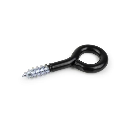 Skrueløkke 1, 35mm, 10stk, Sort, Habo 30937