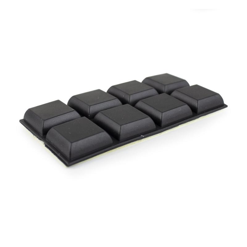 Buffer 2090, 75x38mm, Sort, Habo 30961