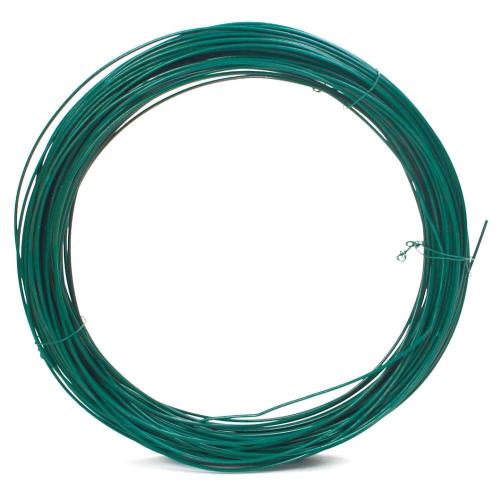 Spændetråd 3,5/4,0mm 100m Mørkegrøn Jowema