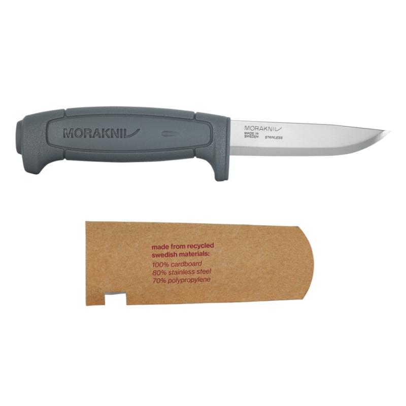 Skedekniv Basic 546 SE (S), Kartonhylster, Grå, Mora Kniv