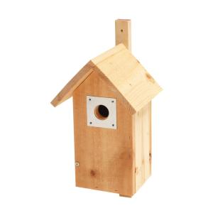 Birdhouse With Peck Protection Wood 45cm Nyby