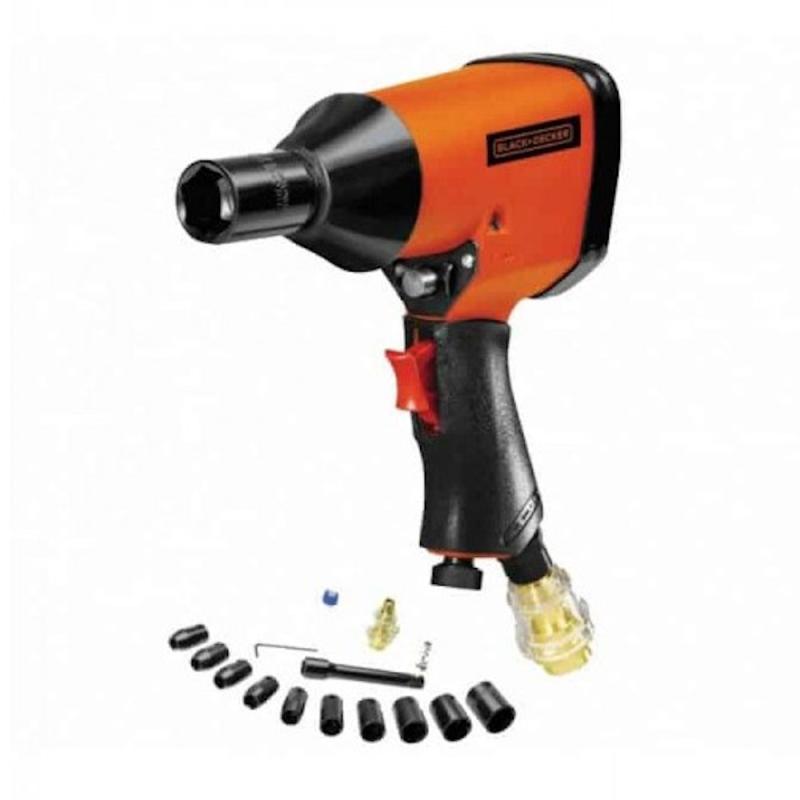 Mutterdragare Kit Med Väska, 350L/Min, Black & Decker