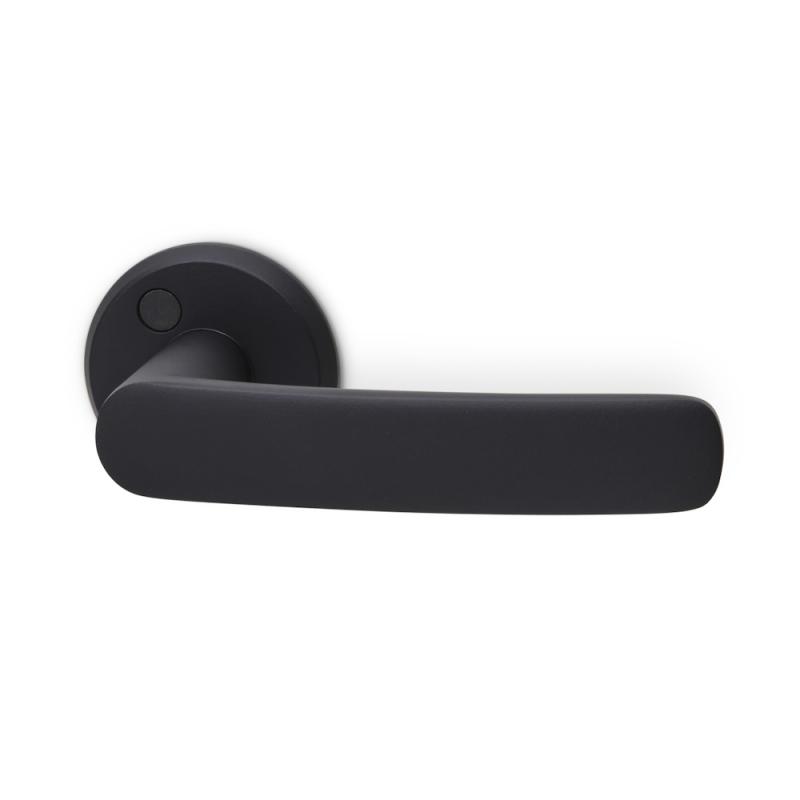 Dörrhandtag A2560, Habo (Aluminium/Svart)
