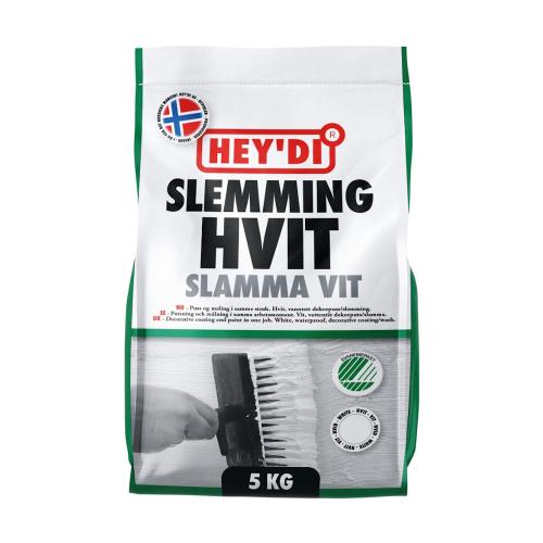 Dekorputs Slamma Vit 5kg Hey'di