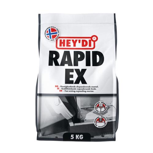 Hey'di Expanderbetong Rapid EX 5kg Grå