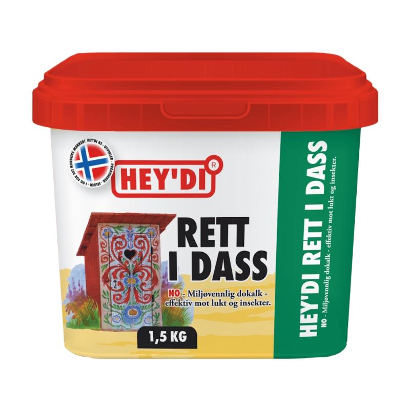 Hey'di Toiletkalk Right In Dass 1,5kg