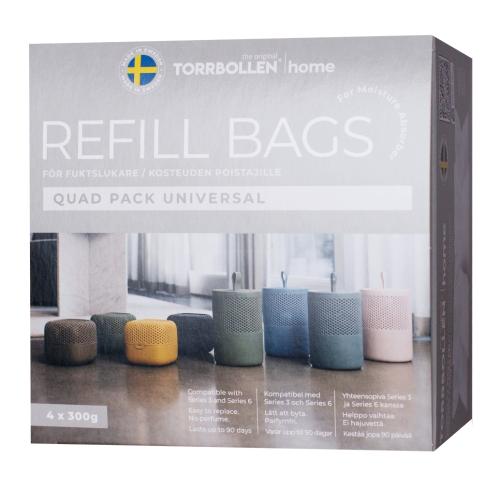 Refill For Fugt Eliminator Hjem Series 3 4stk Torrbollen