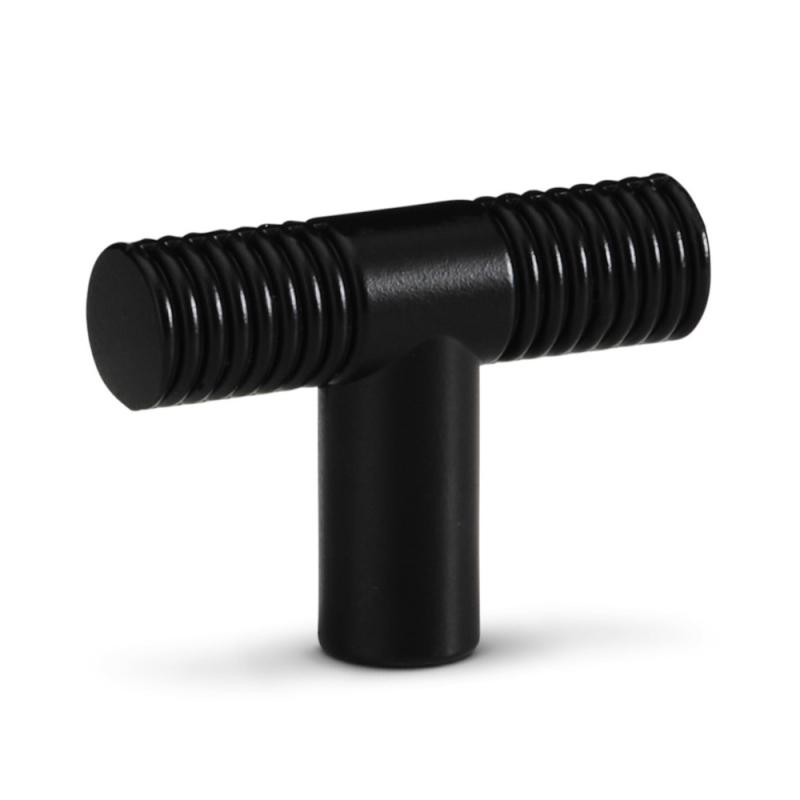 Knap Harry 40,5mm Sort Habo 31018