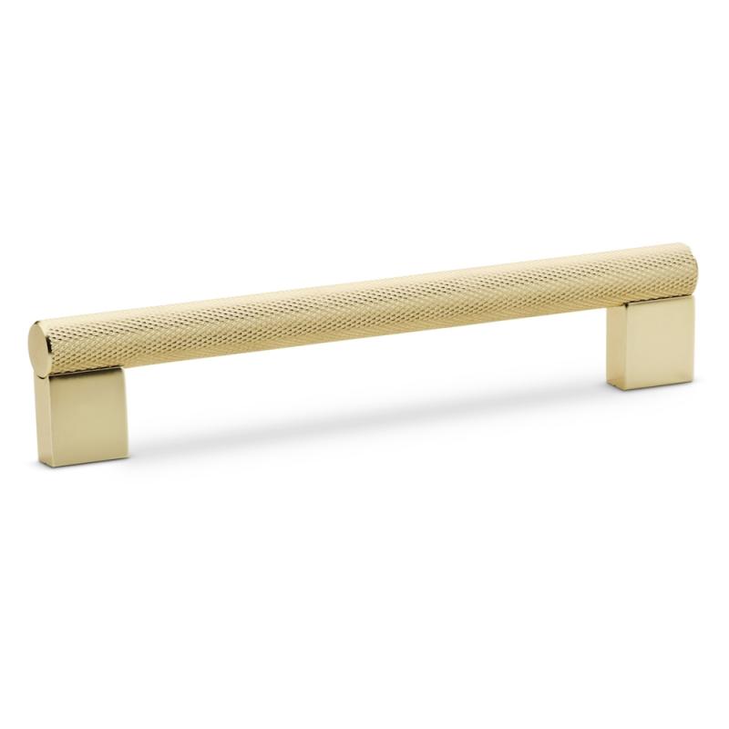 Køkkengreb Selma C/C 128mm 2stk Habo (Mässing)