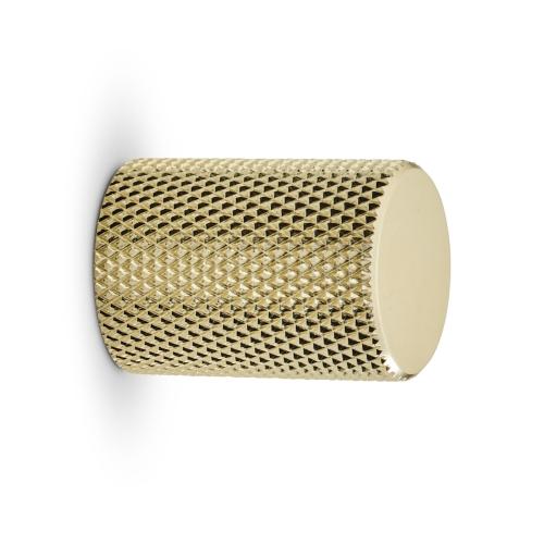 Knop Elvin 28mm Messing Habo 31069