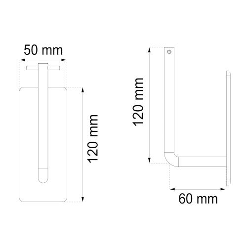Reservpappershållare Flair Habo