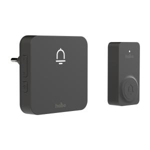 Wireless Doorbell Nordic Black Habo 31185