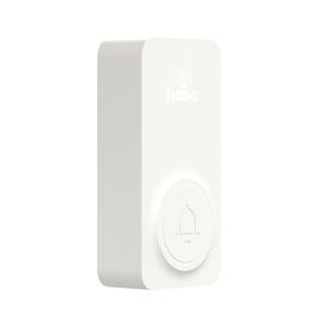 Push Button Nordic White Habo 31186