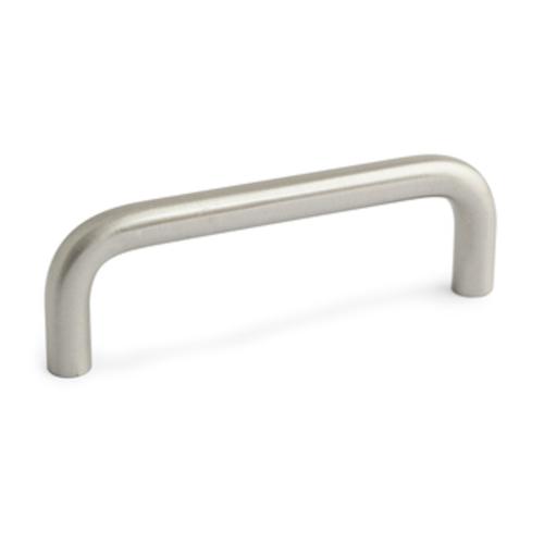 Køkkengreb Hanna C/C 128mm Børstet Krom 2stk Habo 31135