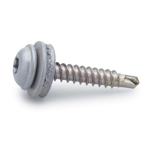 Vandbrætskrue C4 4,2x25mm Sølv 100stk Fast 285629