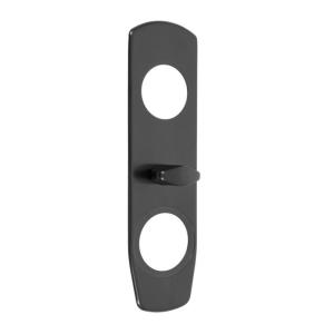 Knob Plate 4356 Epok Matt Black Mirus Assa