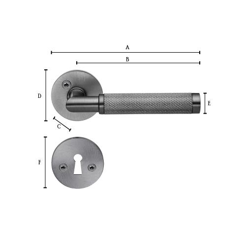 Indvendigt Dørhåndtag Design Beslagsboden