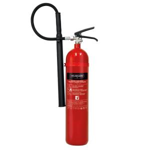 Brandsläckare Koldioxid, 5kg, 89B, Housegard