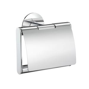 Toalettpappershållare Med Lock Självhäftande Dot Polerad Krom Smedbo TK3414
