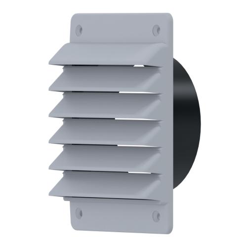 Panelgitter 110x150mm Grå Med Fatning Fresh