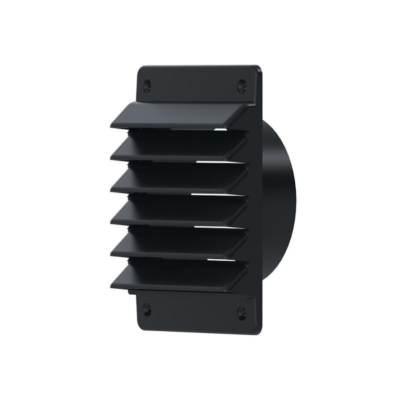 Panelgitter Med Stos 110x150mm Sort Fresh