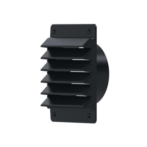 Panelgitter Med Stos 110x150mm Sort  Fresh