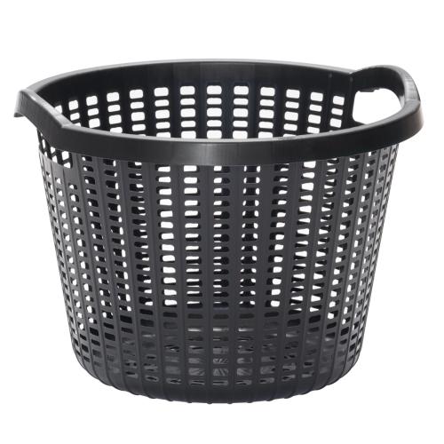 Løvkurv ERGO Sort Genbrugt 35L Sort 10stk Nyby