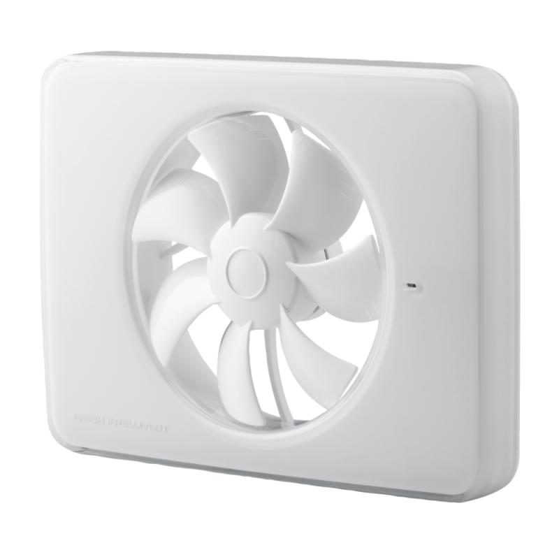 Badrumsfläkt Intellivent S 2.1-5.5W 100-240V IP44 Vit Fresh