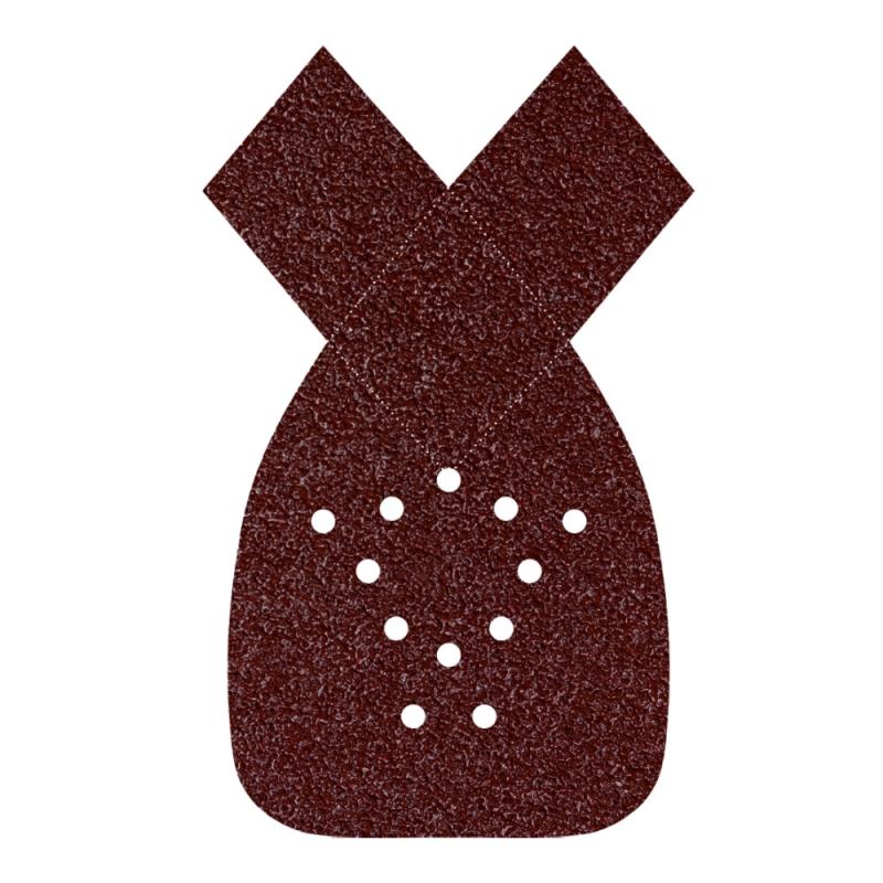 Slibeark Grinding Mouse 93x135mm Kornstørrelse-120 12H 5stkx10pakke Germaflex