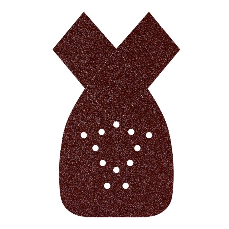 Slibeark Grinding Mouse 93x135mm Sort 12H 5stkx10pakke Germaflex