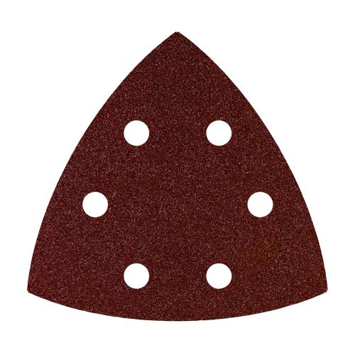 Detalje Slibeark Kornstørrelse-120 6Huller 93x93x93mm 5stkx10pakker Germaflex