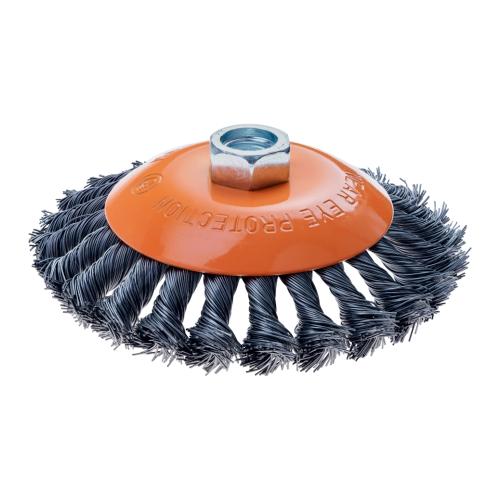 Rund Stålbørste M14 125mm Germaflex