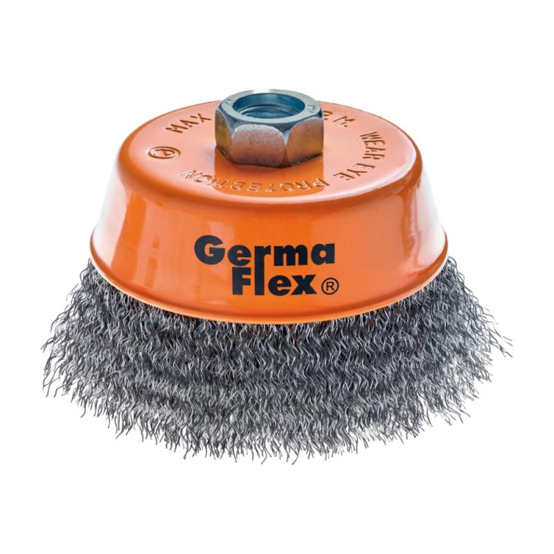 Grytborste Vågig M14 100mm Germaflex